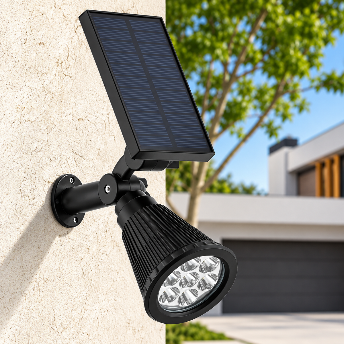 LumiDuo™ – 2-Pack Solar Landscape Spotlights