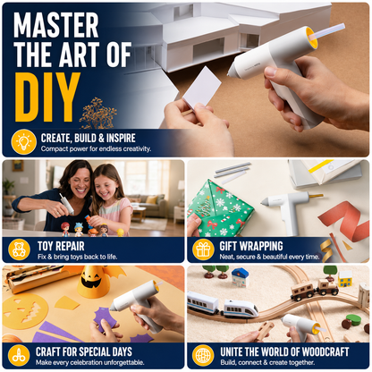 GlueNova™ Pro – Smart Cordless Glue Gun