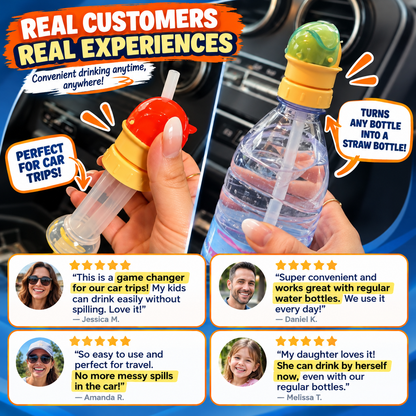 Sipora™ – Smart Straw Bottle Adapter