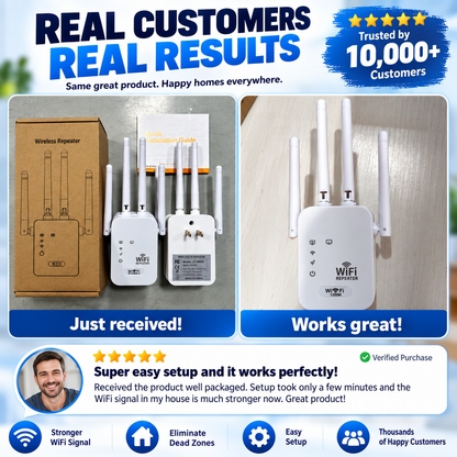 Waveora™ – Whole-Home WiFi Range Extender