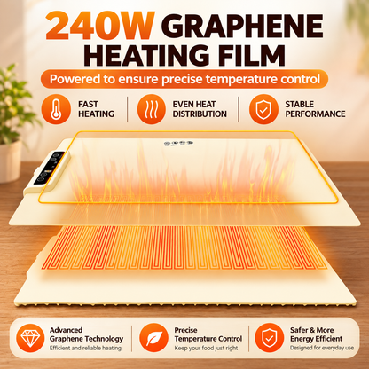 Warmora™ – Smart Roll-Up Food Warming System