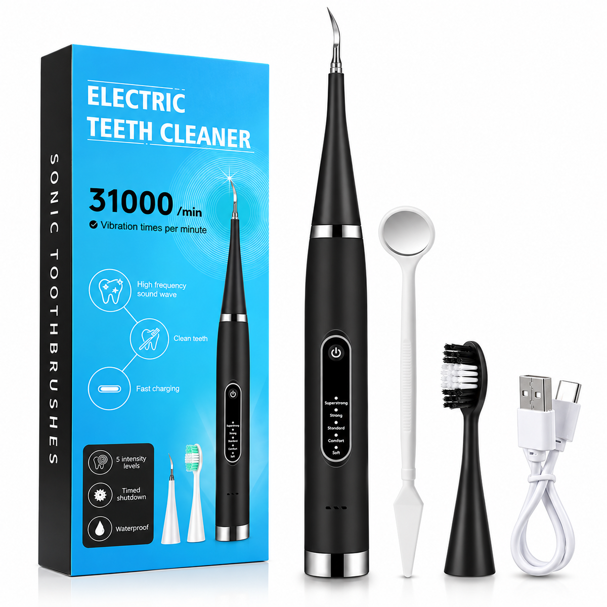 Dentora™ Sonic Dental Cleaner