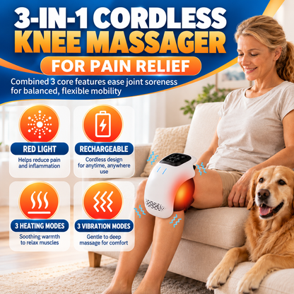 Kneora™ – Smart Knee Comfort Massager