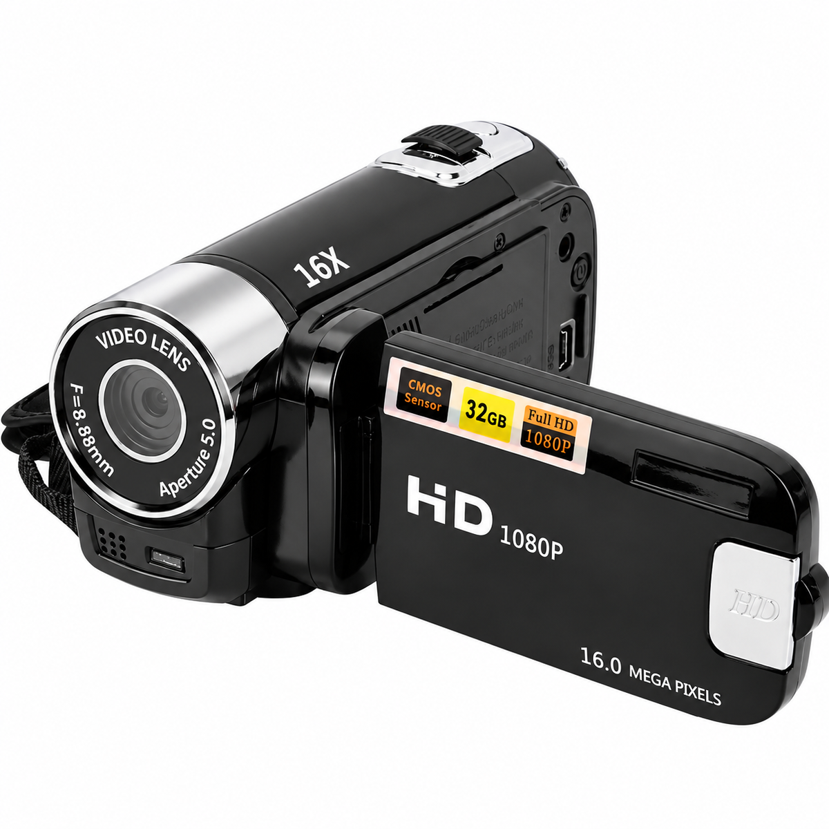 MemoCam™ – Pocket HD Memory Camcorder