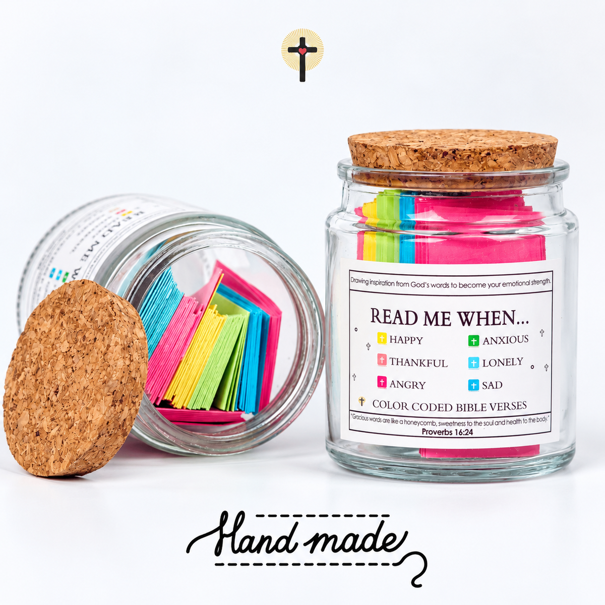 Verseora™ – Color-Coded Bible Verse Jar