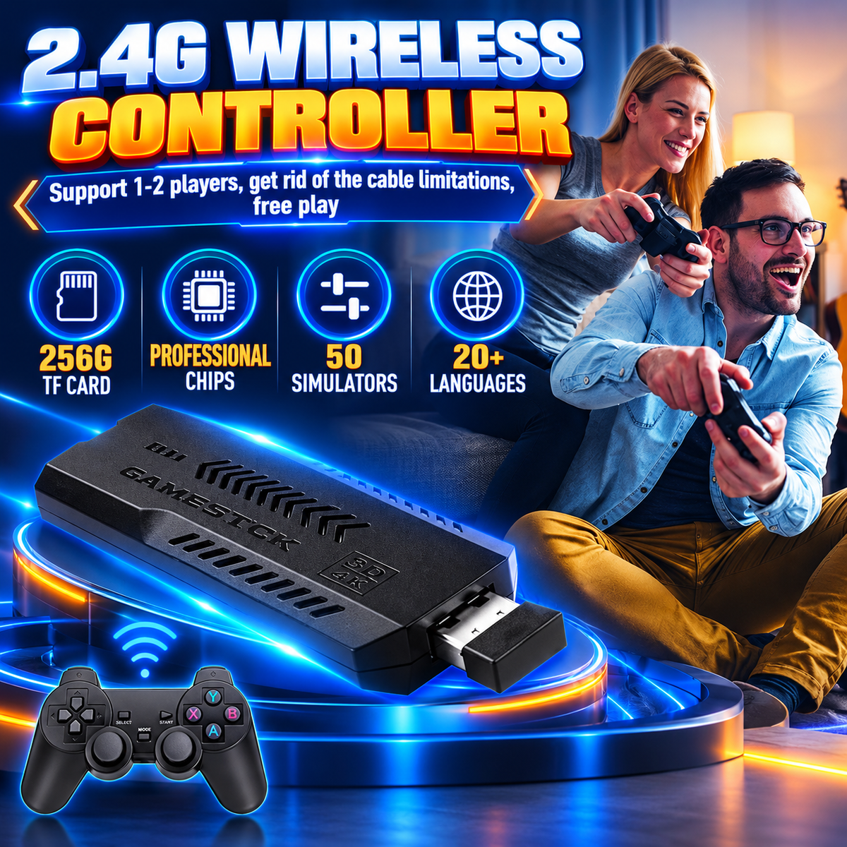Retrova™ – 4K Retro Gaming Console