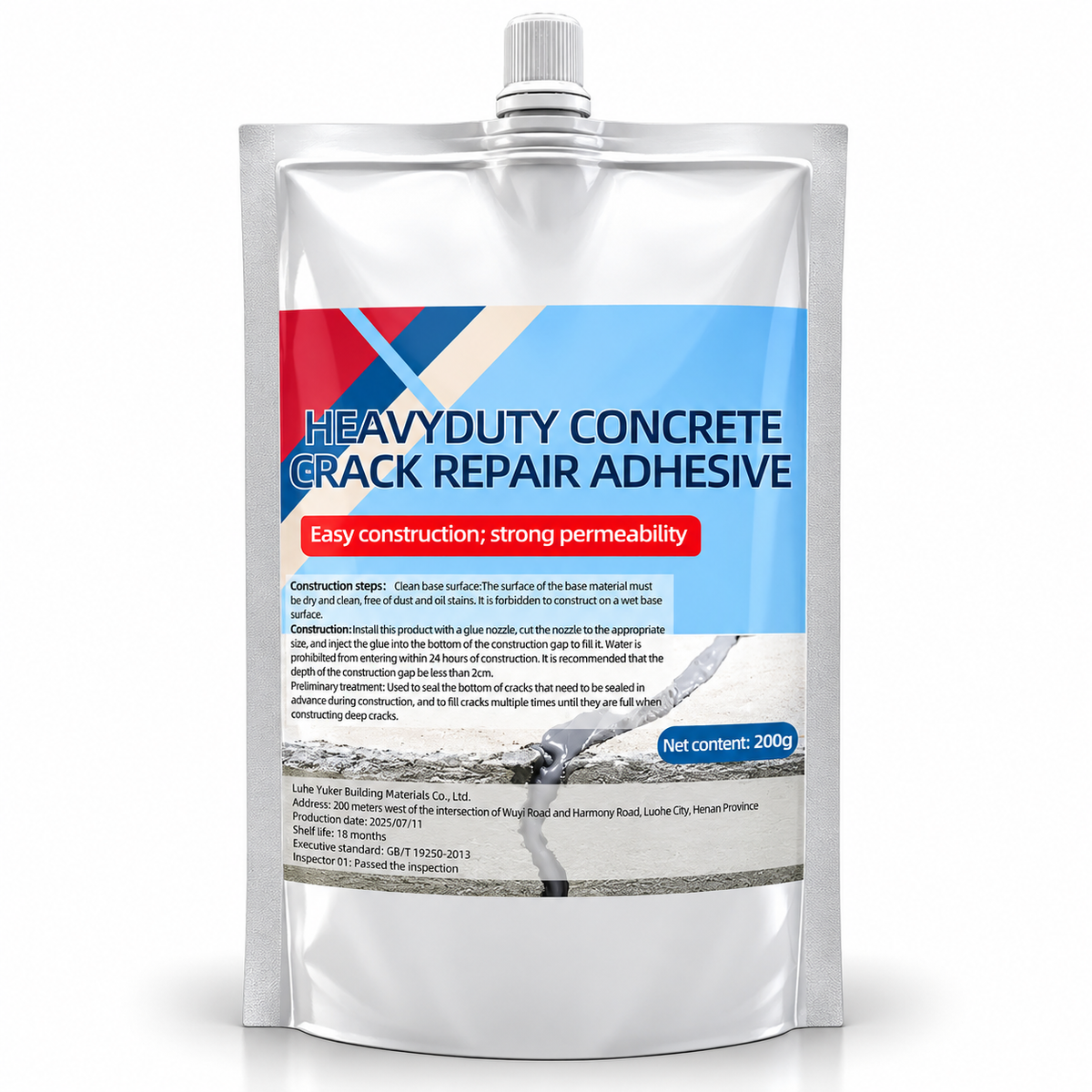Crackora™ Self-Leveling Concrete Crack Repair Sealant