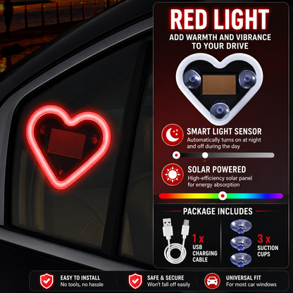 RomanticGlow™ – Solar Heart Light