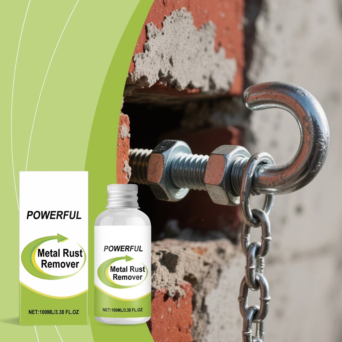 Metal Rust Remover 100ml/3.38OZ