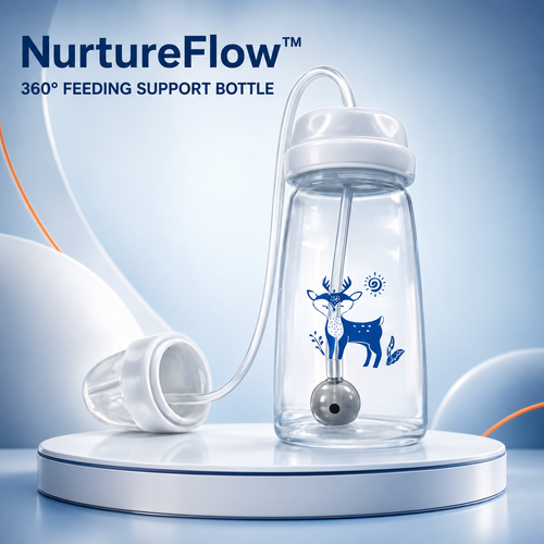 NurtureFlow™ 360° Feeding Support Bottle