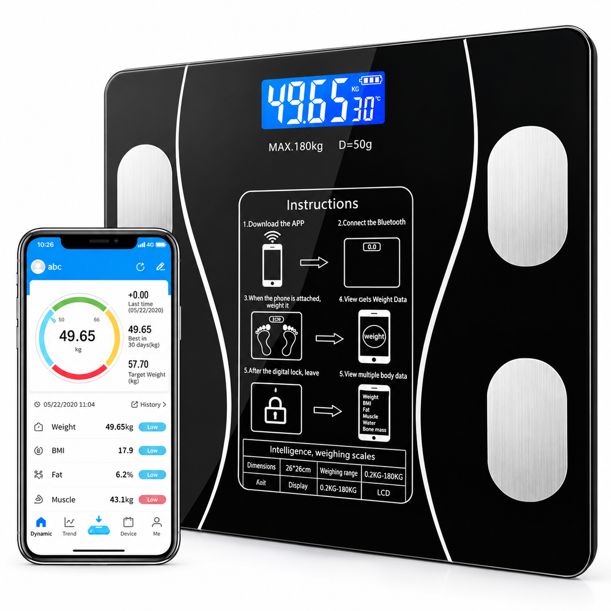 BodyTrack™ – Smart Health Scale