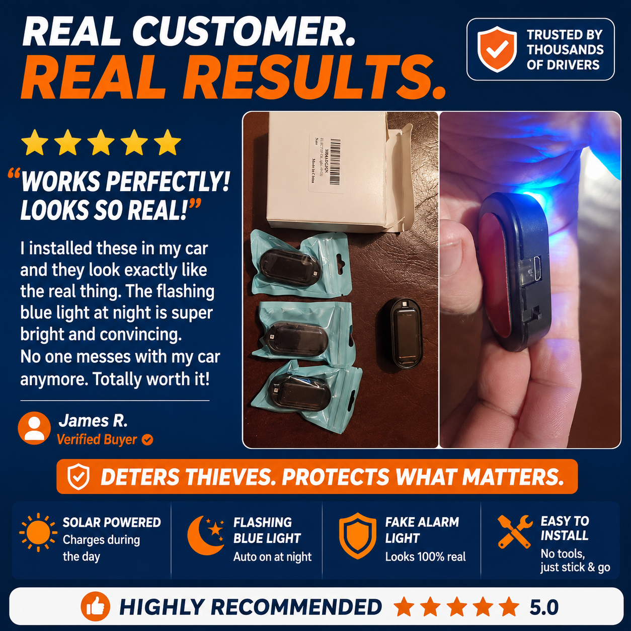 NightGuard™ Solar Warning Light