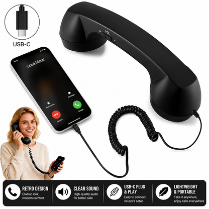 RetroTalk™ Vintage Handset