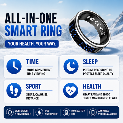 AuraSync™ Smart Health Ring