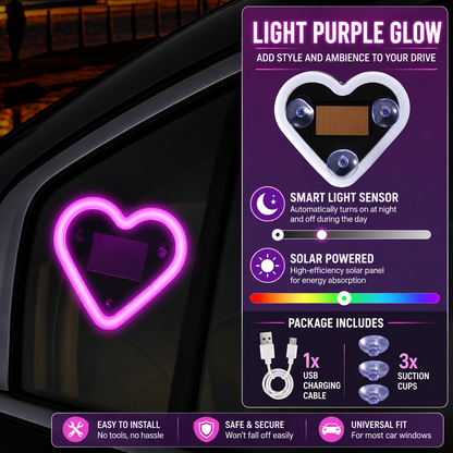RomanticGlow™ – Solar Heart Light