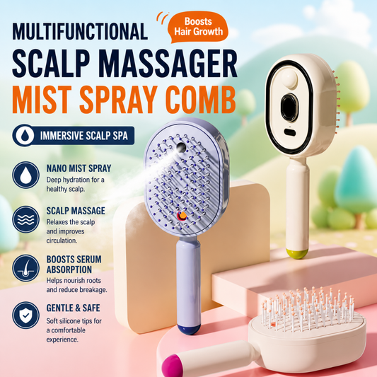 ScalpSpa™ Pro 3-in-1 Hair Therapy Brush