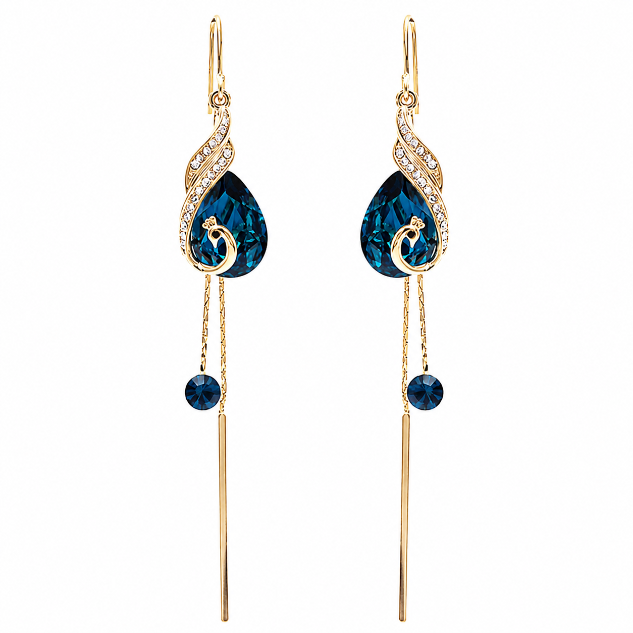 PeacockAura™ Earrings (1 Pair)