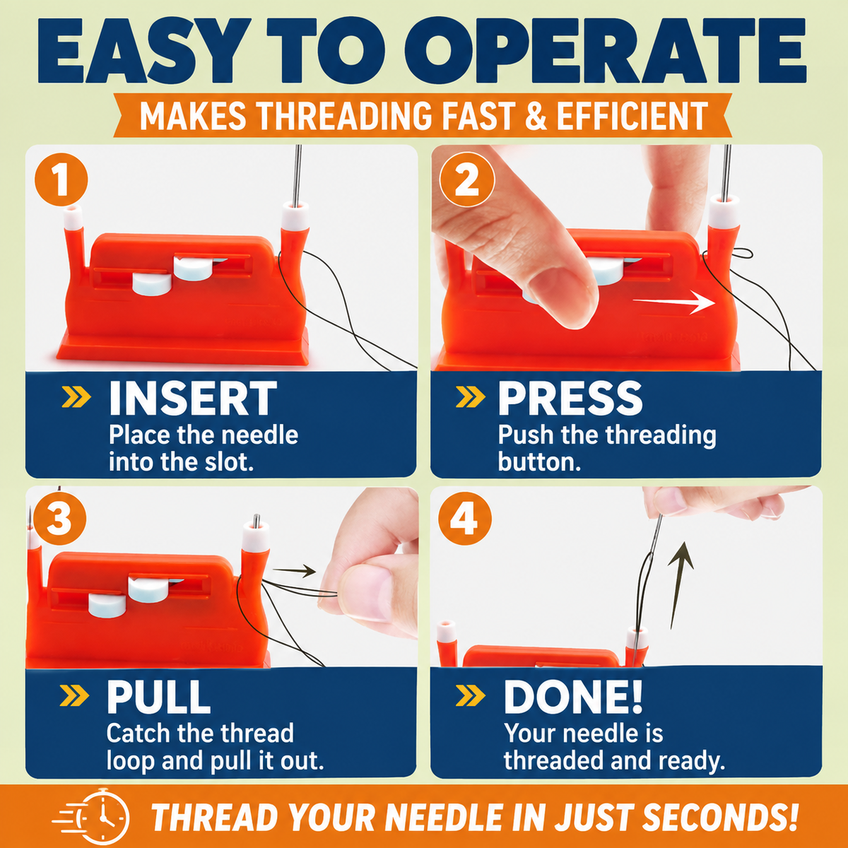 ThreadEase™ – Automatic Needle Threader