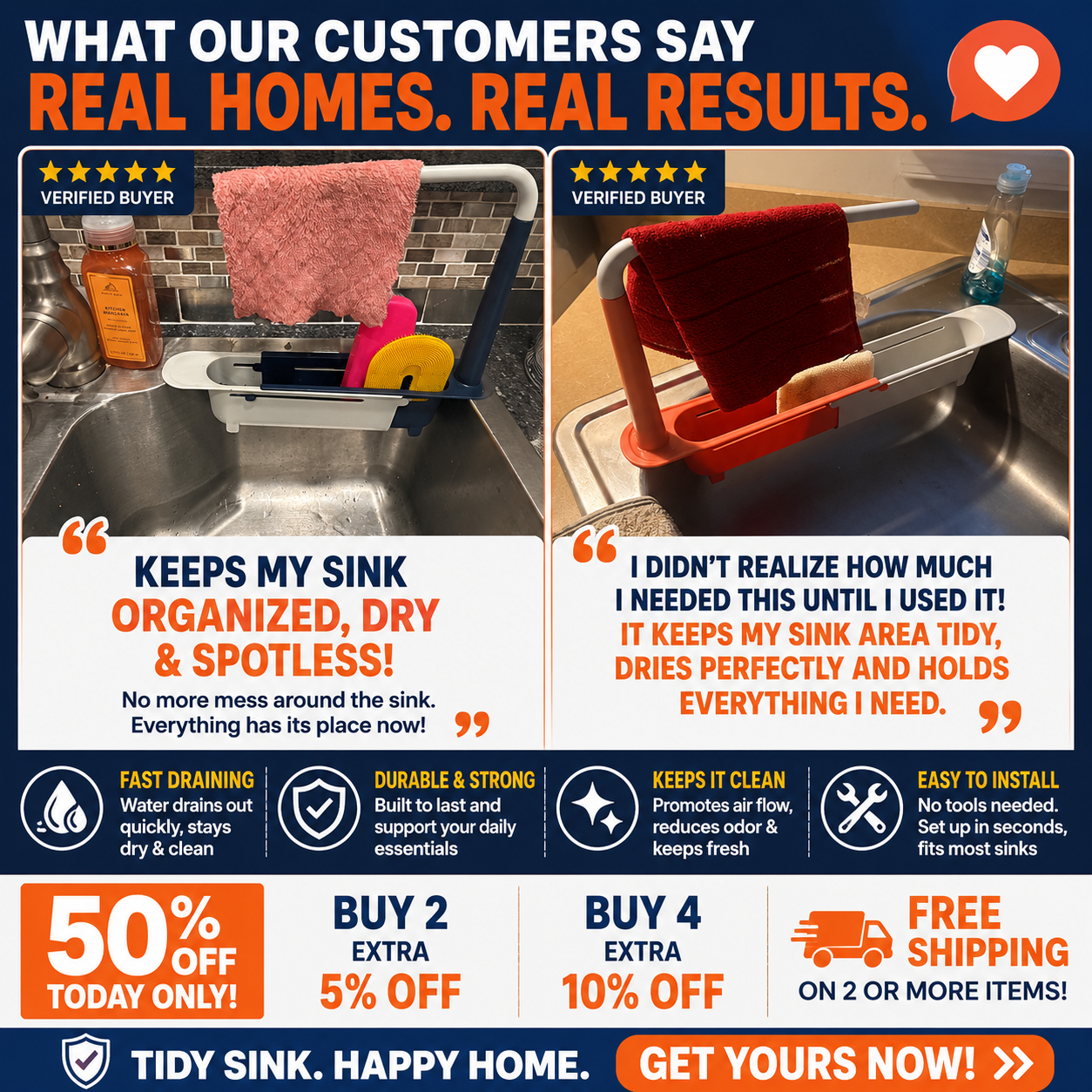 DryDock™ Sink Caddy