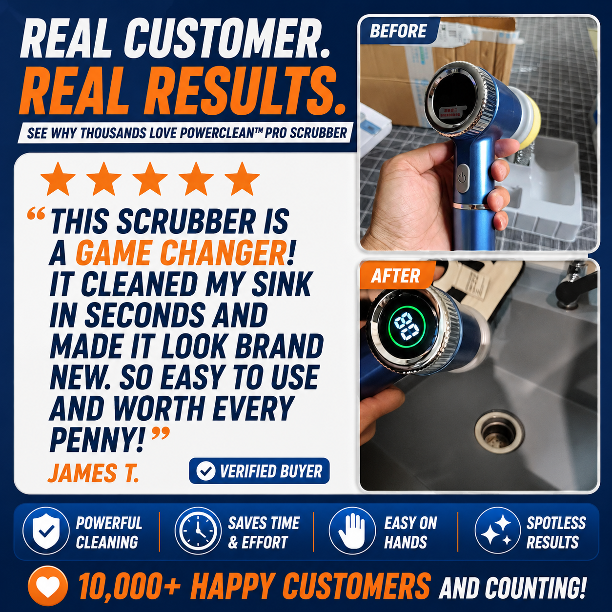 PowerClean™ Pro Scrubber