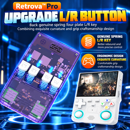 Retrova™ Pro Handheld Gaming Console