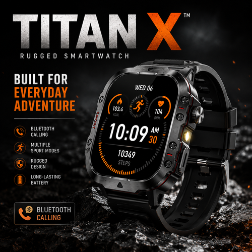 TITAN X™ Rugged Smartwatch