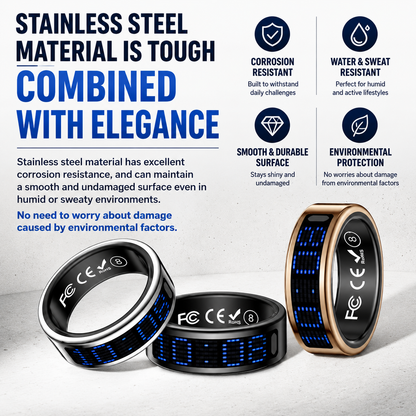 AuraSync™ Smart Health Ring