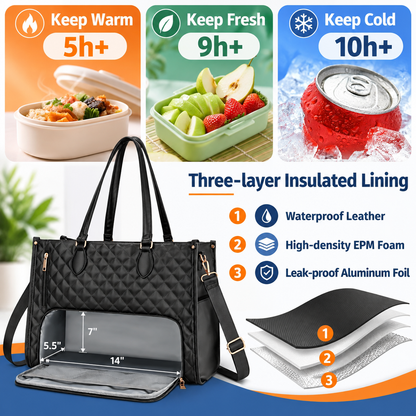 CarryFresh™ – 2-in-1 Work & Insulated Lunch Tote