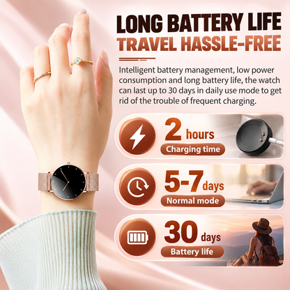 Velmora™ – Ultra-Slim AMOLED Smartwatch