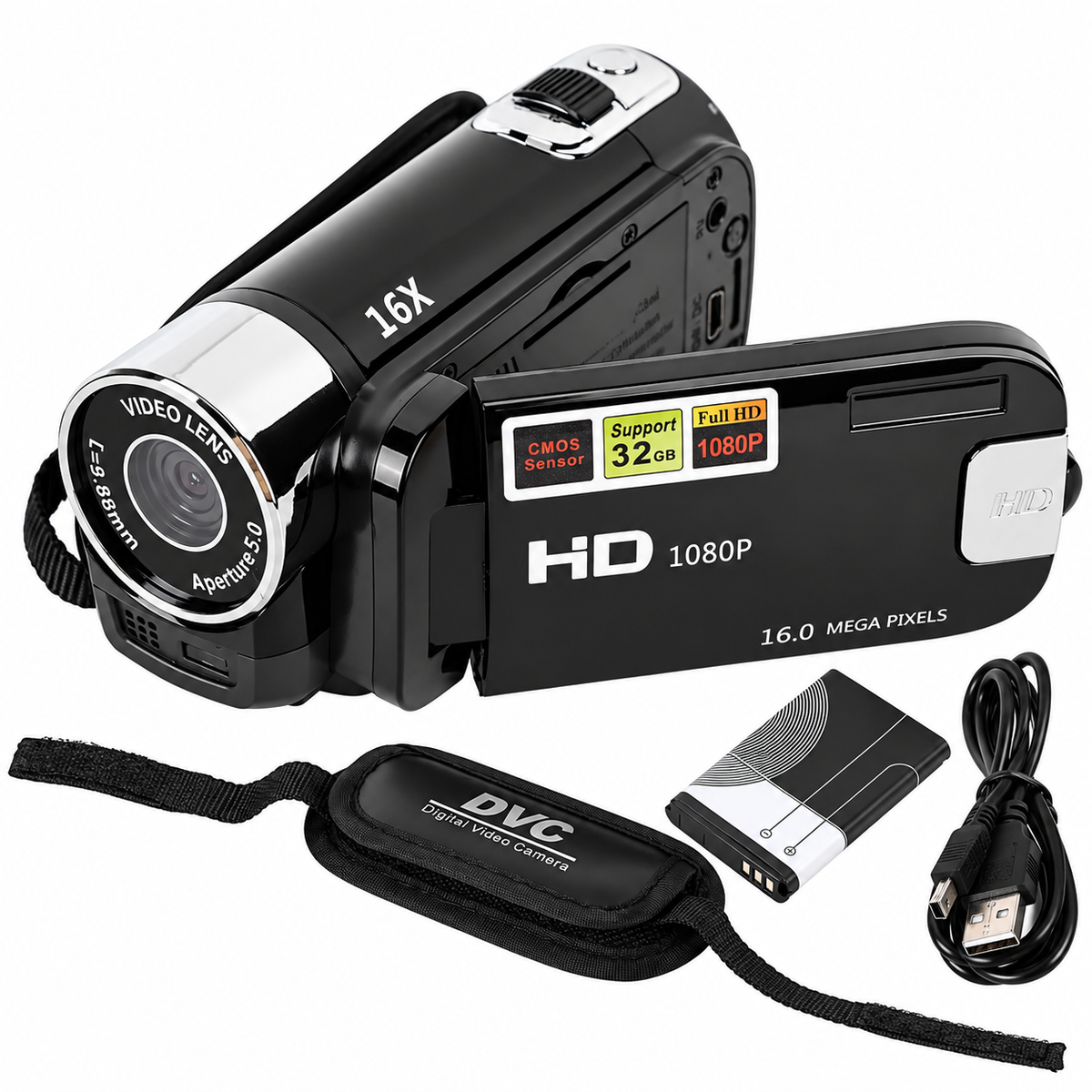 MemoCam™ – Pocket HD Memory Camcorder