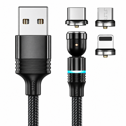 FlexCharge™ – 540° Magnetic Charging Cable