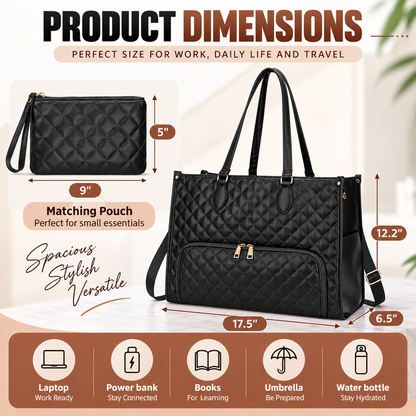 CarryFresh™ – 2-in-1 Work & Insulated Lunch Tote
