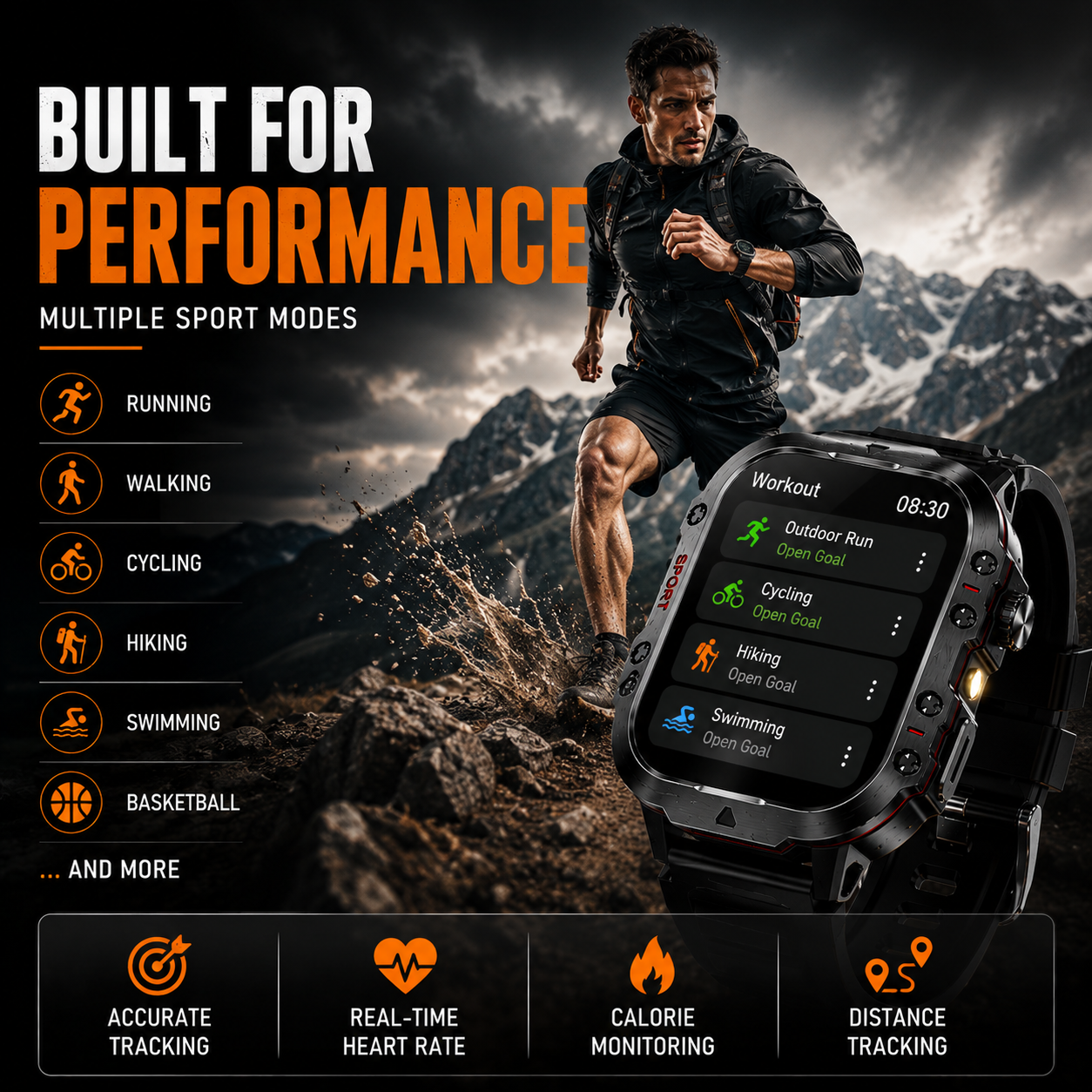 TITAN X™ Rugged Smartwatch