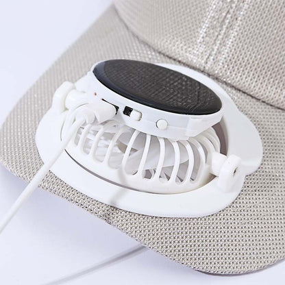 SolarCool™ Solar-Powered Cooling Hat