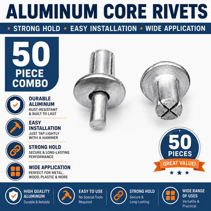 HammerLock™ – Aluminum Alloy Quick-Drive Rivets