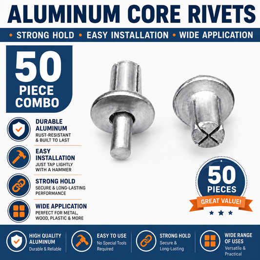 HammerLock™ – Aluminum Alloy Quick-Drive Rivets