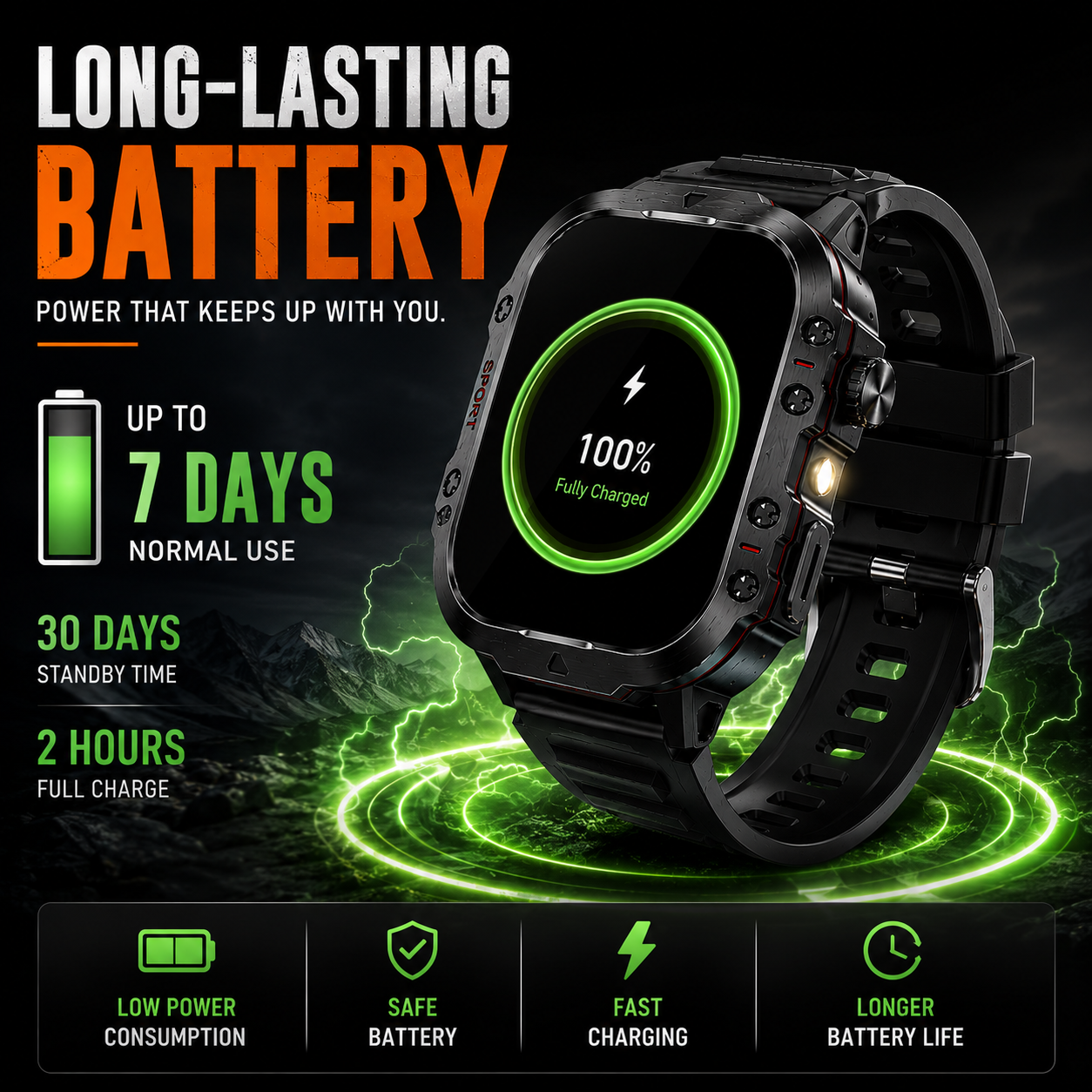 TITAN X™ Rugged Smartwatch