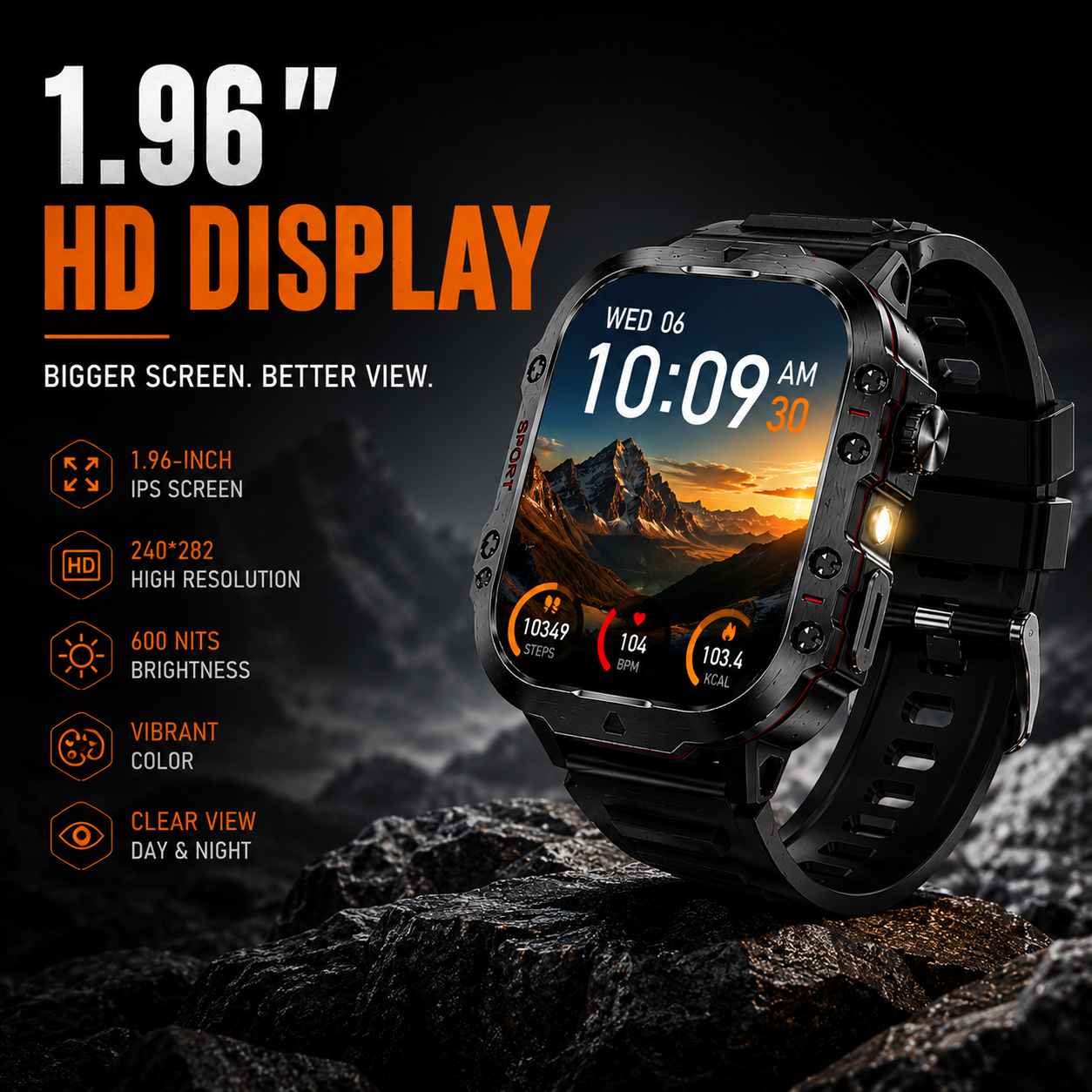 TITAN X™ Rugged Smartwatch