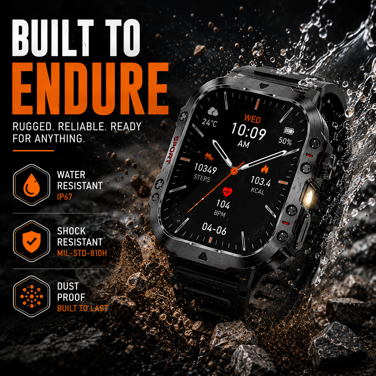 TITAN X™ Rugged Smartwatch