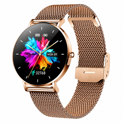 Velmora™ – Ultra-Slim AMOLED Smartwatch
