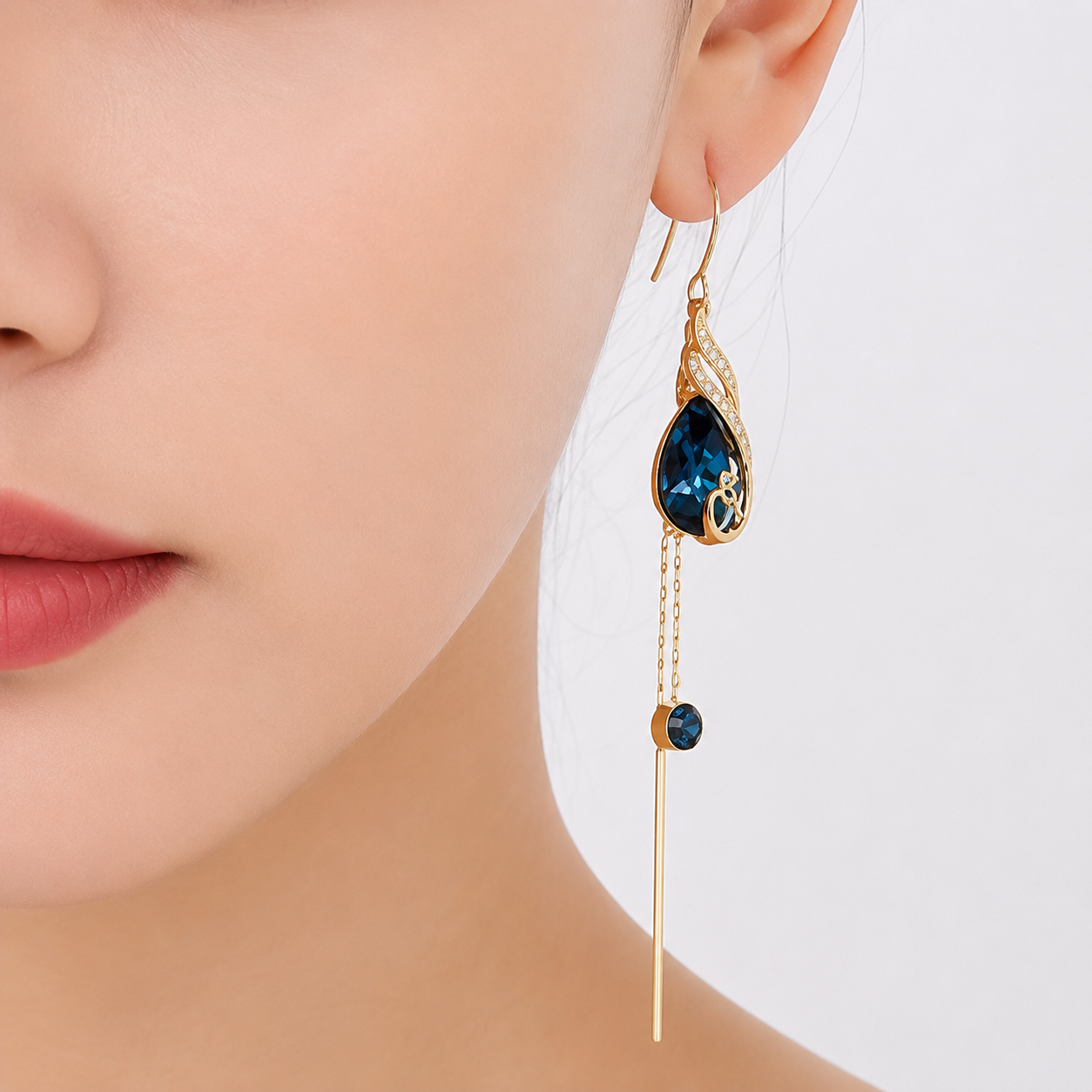 PeacockAura™ Earrings (1 Pair)
