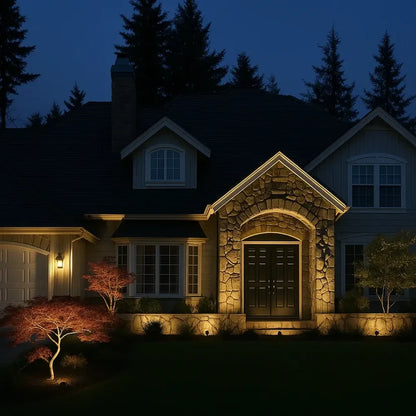 LumiDuo™ – 2-Pack Solar Landscape Spotlights