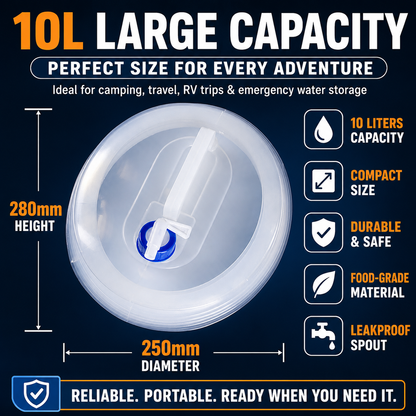 AquaReserve™ Collapsible Water Storage Tank