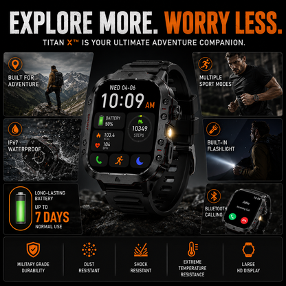 TITAN X™ Rugged Smartwatch