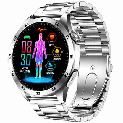 PulseGuard™ Pro AMOLED Smartwatch
