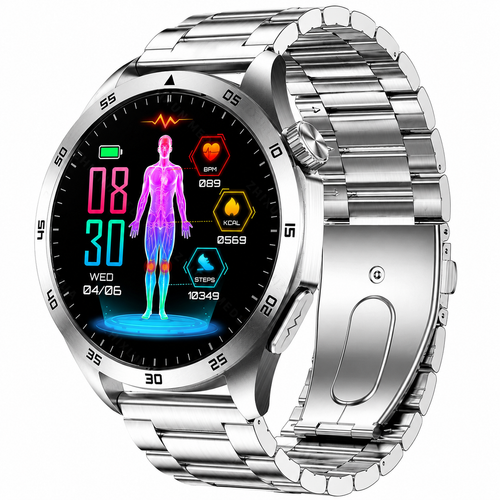 PulseGuard™ Pro AMOLED Smartwatch