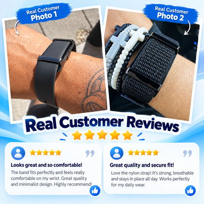 Vitala™ – Screenless Fitness & Wellness Tracker