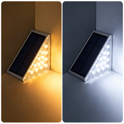Stepora™ – 4-Pack Solar Stair Lights