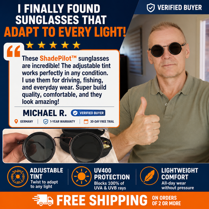 ShadePilot™ Adjustable ND Sunglasses