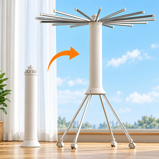 DrySpin™ – Collapsible 360° Drying System